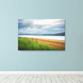 Rathmullan Beach Canvas Wall Art | Donegal Ireland キャンバスプリント (インサイチュ (ウッドフロア))