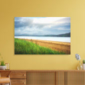 Rathmullan Beach Canvas Wall Art | Donegal Ireland キャンバスプリント (インサイチュ (リビング))