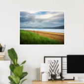 Rathmullan Beach Poster | Donegal Ireland Print ポスター (ホームオフィス)