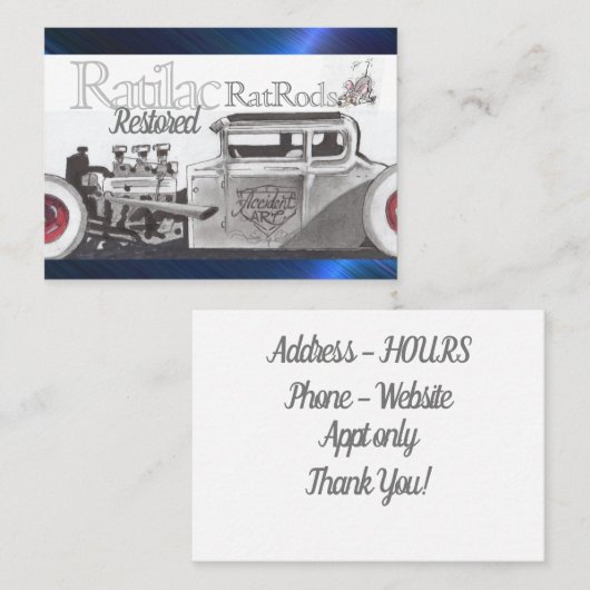 Ratilac 名刺 (正面/裏面)