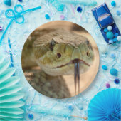 Ratlesnakeクローズアップ写真 ペーパープレート (パーティー)