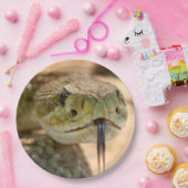Ratlesnakeクローズアップ写真 ペーパープレート (パーティー)