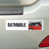 RATMOBILE バンパーステッカー (車上)