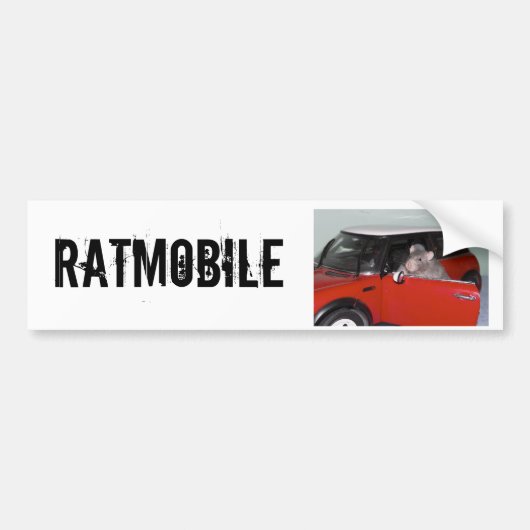 RATMOBILE バンパーステッカー (正面)