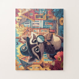 Raton Laveur Détective - Puzzle Mystérieux ジグソーパズル