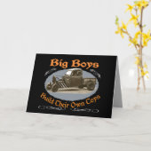 Ratrodのトラック カード (黄色い花)