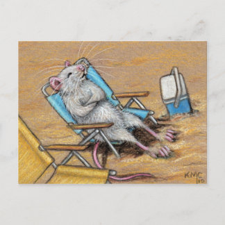 Rat's on リラックスビーチはがき ポストカード