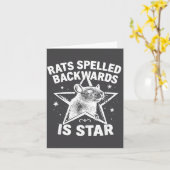 Rats Spelled Backwards Is Star カード (黄色い花)