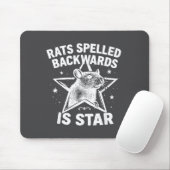 Rats Spelled Backwards Is Star  マウスパッド (マウス)
