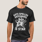 Rats Spelled Backwards Is Star Tシャツ (正面)