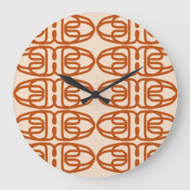 RATTAN acrylic wall clock  ラージ壁時計