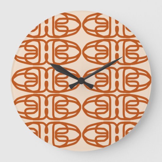 RATTAN acrylic wall clock ラージ壁時計 (正面)