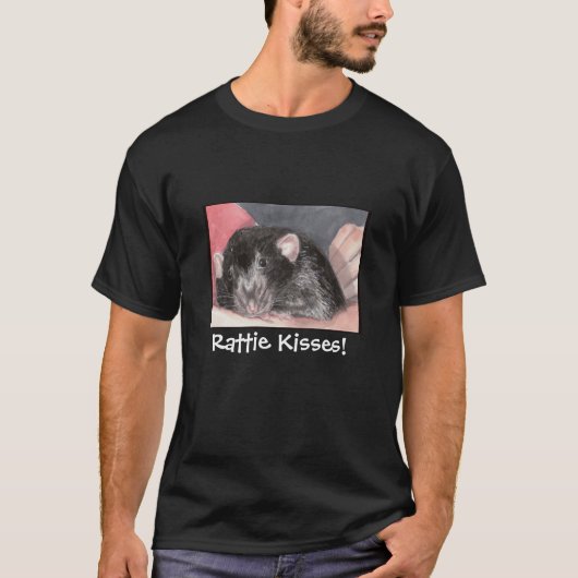 Rattieのキス! Tシャツ (正面)