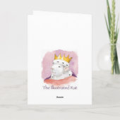 Rattieの花のバレンタイン シーズンカード (裏面)