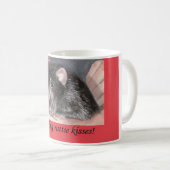 Rattieはマグに接吻します コーヒーマグカップ (正面右)