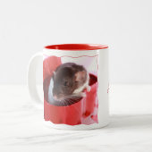 Rattie愛マグ ツートーンマグカップ (正面左)