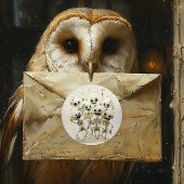 Rattle Some Bones! Playful Adult Halloween Party ラウンドシール