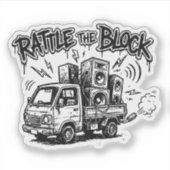 Rattle The Block シール (正面)