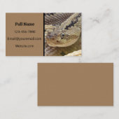 Rattlesnake名刺 名刺 (正面/裏面)