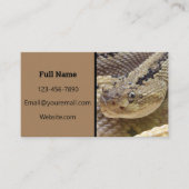 Rattlesnake名刺 名刺 (正面)