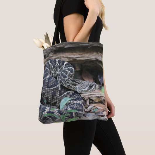 Rattlesnake トートバッグ (クローズアップ)