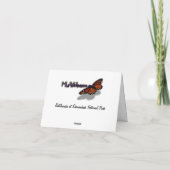 Rattlesnake at Shenandoah National Park サンキューカード (裏面)