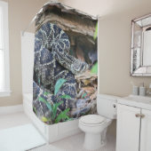 Rattlesnake In The Wild シャワーカーテン (インサイチュ)