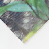 Rattlesnake In The Wild フリースブランケット (角)