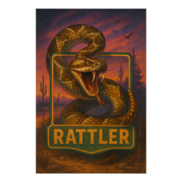 Rattlesnake Poster ポスター