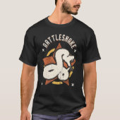Rattlesnake Vintage Retro Classic Animal Tシャツ (正面)