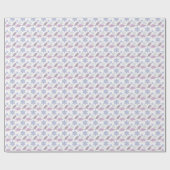 Rattyクリスマスのラット ラッピングペーパー (フラット)