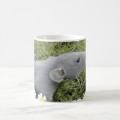 Rattyデイジーをかぎます コーヒーマグカップ (中央)