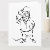 Ratty - Wind In the Willows (1908 Illustration) カード (正面)