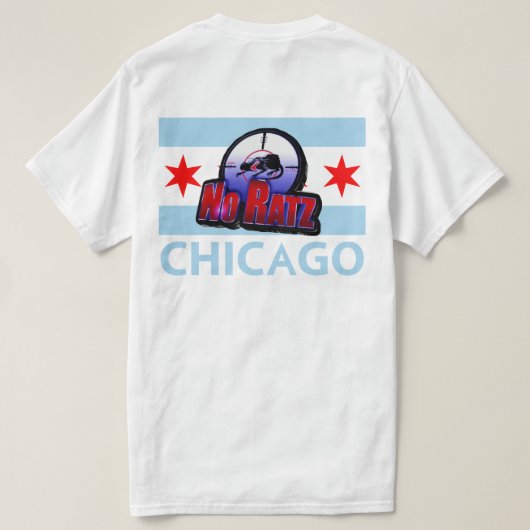 Ratzのキーの旗無し Tシャツ (デザイン裏面)