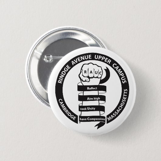 RAUC Logo Button 缶バッジ (正面&裏面)