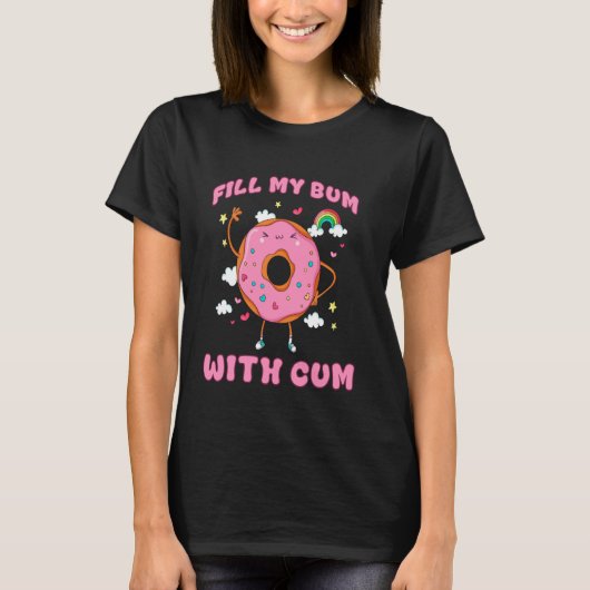 Raunchy Adult Humor - Explicit Crude Offensive Com Tシャツ (正面)