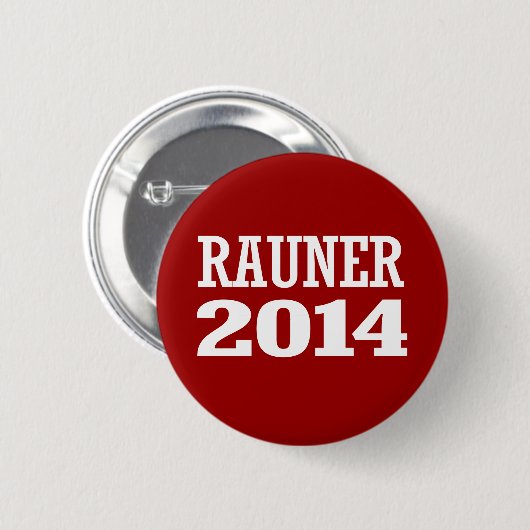 RAUNER 2014年 缶バッジ (正面&裏面)