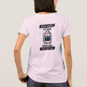 Rausgehen ist wie Fenster aufmachen T-Shirt Tシャツ (裏面)