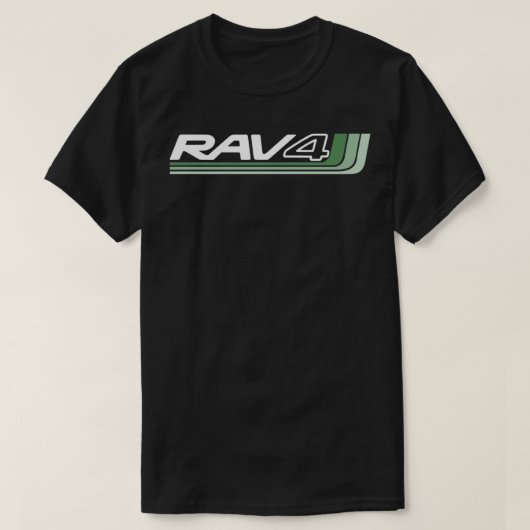 RAV4伝統月のロックカラーのアートワーク Tシャツ (デザイン正面)