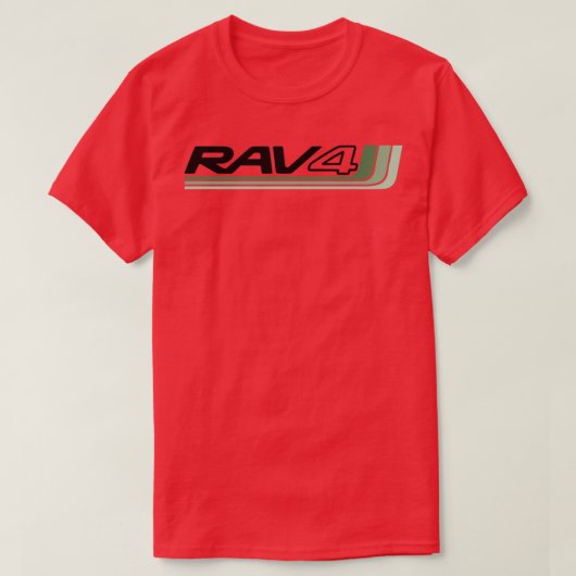 RAV4伝統月面ロックアートワーク Tシャツ (デザイン正面)