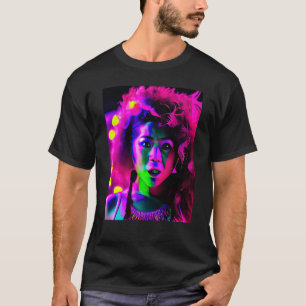 RaveパーティーサイケデリックEDM Trance Club DJ Neon 13 Tシャツ