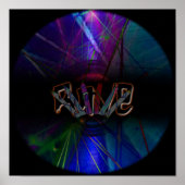 Raveポスター ポスター (正面)