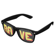 "RAVE"パーティーサングラス