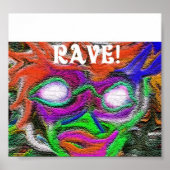 Rave flyer ポスター (正面)