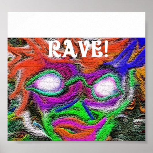 Rave flyer ポスター (正面)