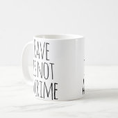 Rave Is Not A Crime Edm Techno Music Festival コーヒーマグカップ (正面左)