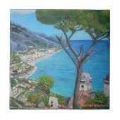 Ravelloのイタリアのタイル タイル (正面)