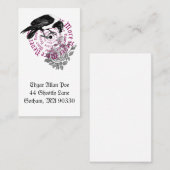 Ravenおよびバラプロファイルカード 名刺 (正面/裏面)