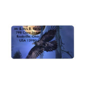 RavenおよびMoonラベル ラベル (正面)