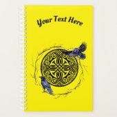 RavenとCelticプランナーとのカスタマイズ可能なデザイン プランナー手帳 (正面)